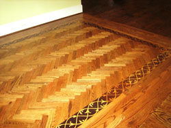 Custom Hardwood Inlay